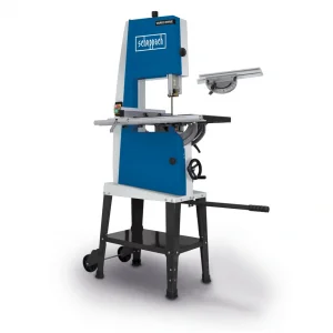 Scheppach BASA3 Şerit Testere – 1100 W, 205 mm Kesim Yüksekliği, Pik Döküm Tabla