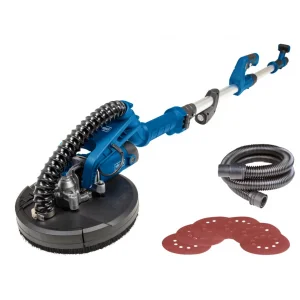 Scheppach DS920 Alçıpan Zımpara Makinası – 710 W, Ayarlanabilir Hız Kontrollü