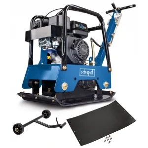 Scheppach HP2500S Zemin Sıkıştırma Makinesi – 6,5 HP Benzinli, 30000 N Sıkıştırma Basıncı