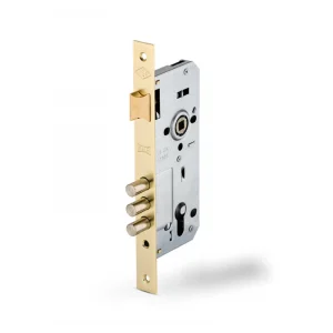 Silindirli Rozet Delikli Daire Kilidi 3 Milli - SARI