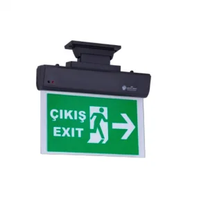 SIVA ÜSTÜ ACİL ÇIKIŞ YÖNLENDİRME ARMATÜRÜ MODEL KODU: GT-EXT-01B- XXX