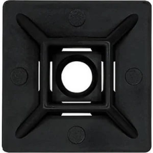 Siyah Yapışkanlı Kroşeler 100 Adet