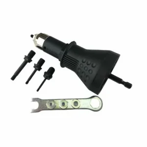 Profesyonel Matkap İçin Somun ve Perçin Adaptörü Seti