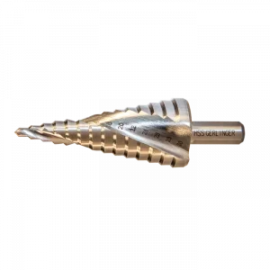 Yüksek Kaliteli Spiral Kanallı HSS Kademeli Matkap Uçları