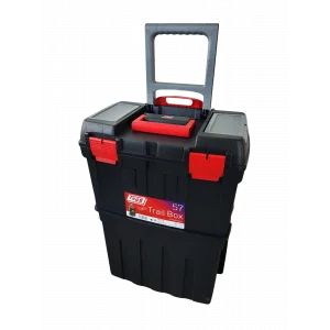 Tayg057 Tekerlekli Çok Bölmeli Portatif 2 Katlı Takım Çantası 18.5