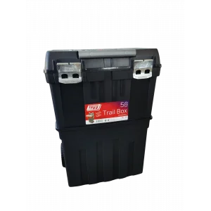 Tayg058 Tekerlekli Çok Bölmeli 2 Katlı Portatif Takım Çantası 18.5