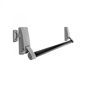 Tek Kanat Tek Nokta Panik Bar Yüzey Montajlı Naturel Gri Siyah Boyalı