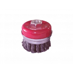 Hepsicinde Vidalı Burma Telli Kuşaklı Çanak Tel Fırça