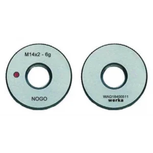 Werka Metrik İnce Diş Vida Halka Mastar - Geçmez