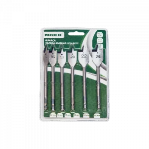 Hepsicinde 6 Parça Bit Saplı Yaprak Matkap Ucu Seti