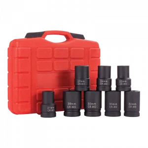 1 8 Parça Cr-Mo Altı Köşe Lokma Seti