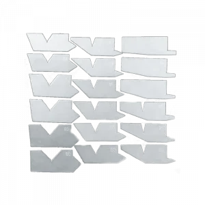 Profesyonel Açı Mastar Seti 18 Parça