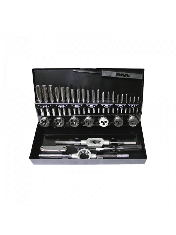 33 Parça M3-12 HSS Kılavuz Pafta Takımı