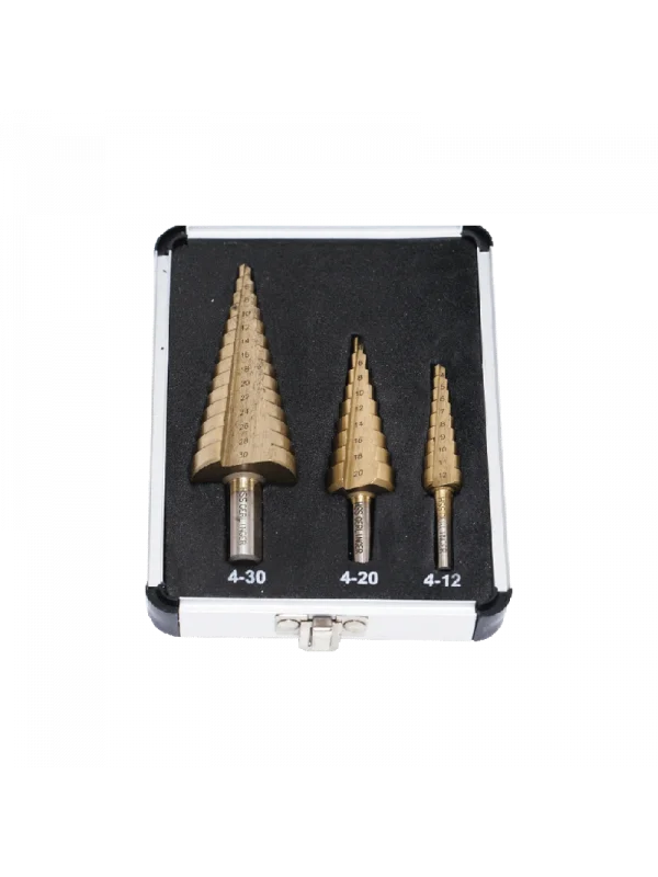 Hepsicinde 3 Prç. Titanyum Kaplı Kademeli M.Ucu Takımı