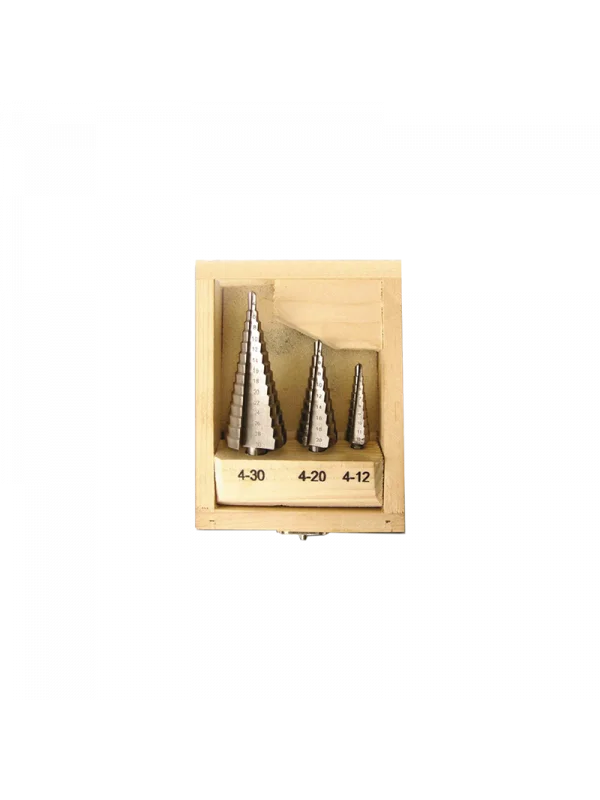 Hepsicinde 3 Parça Kademeli Matkap Ucu Takımı