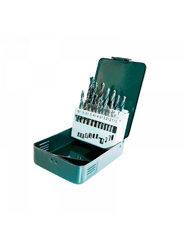 19 Parça Siyah Beyaz Matkap Ucu Takımı