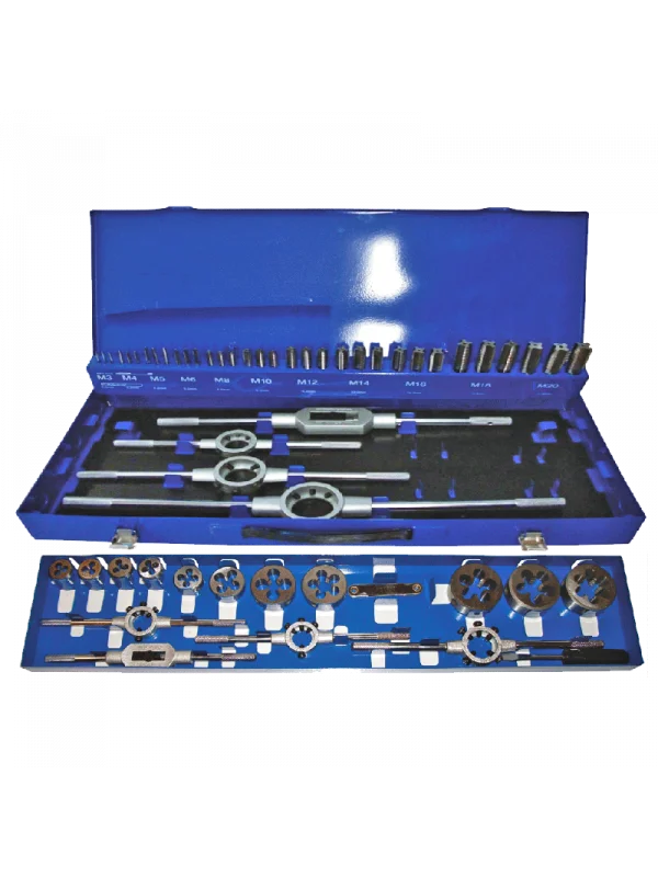 55 Parça M3-20 HSS Kılavuz Pafta Takımı