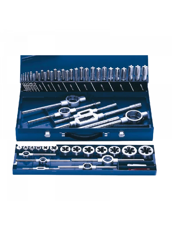 64 Parça M3-24 HSS Kılavuz Pafta Takımı