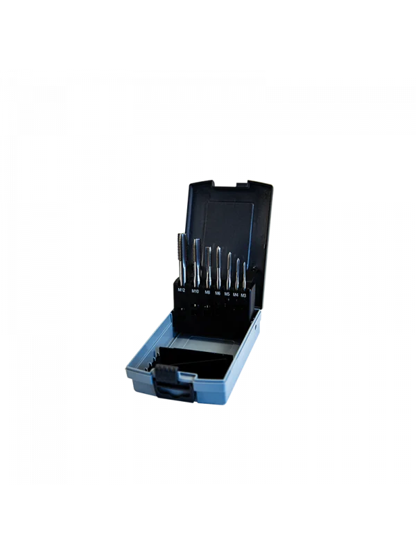 7 Parça M3-12 DIN371 Düz Kılavuz Takımı