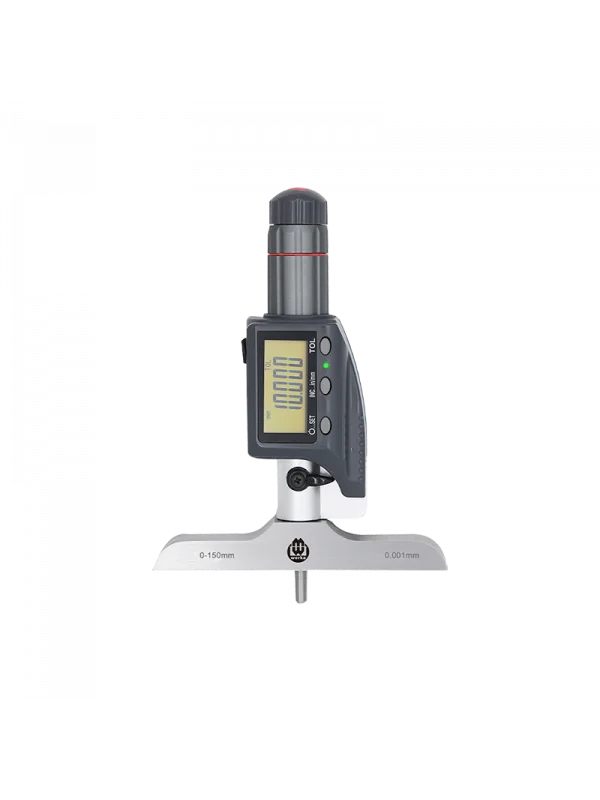Profesyonel IP54 Dijital Derinlik Mikrometresi 150x0.001mm