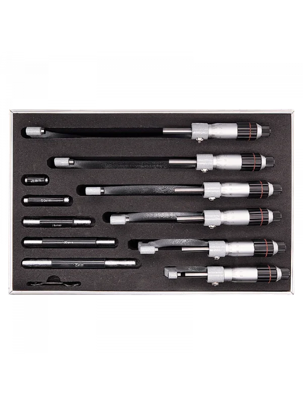 0...150x0.01mm 6prç.DışÇap MikrometreSet