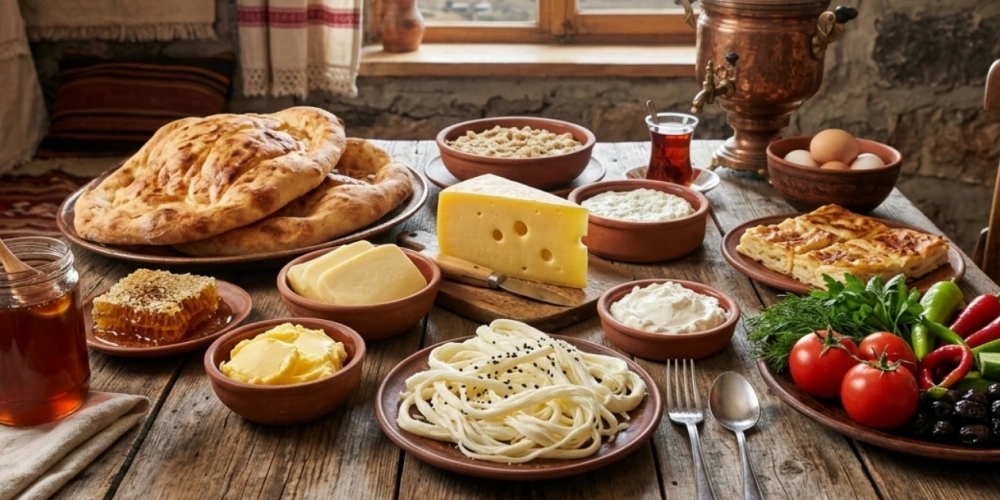 Kars Kahvaltısı Nasıl Hazırlanır? En Doğal Köy Kahvaltısı Rehberi