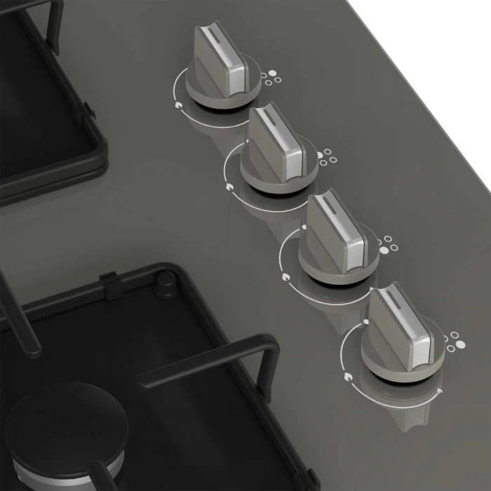 Beko BOCD K 6510 EG Gazlı Cam Tablalı Ocak