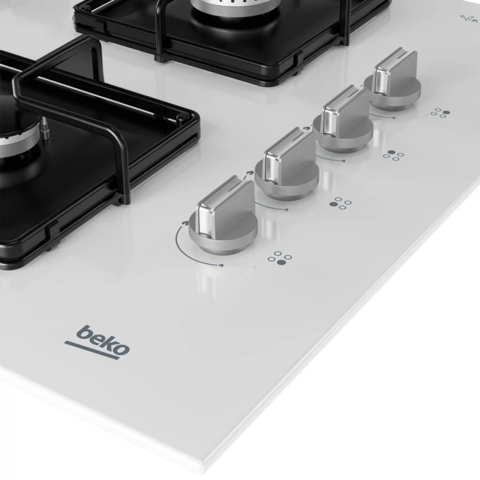 Beko BOCD K 6510 EWB Gazlı Cam Tablalı Ocak