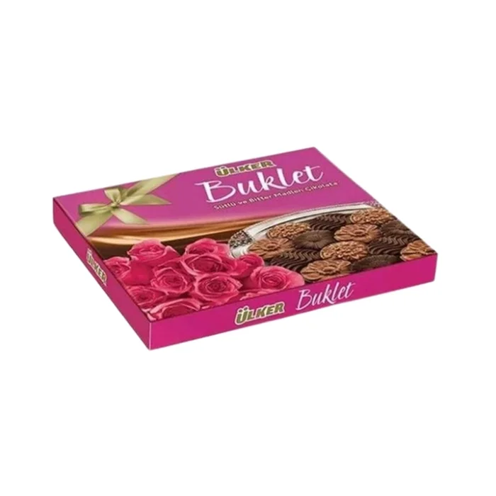 Ülker Buklet Madlen Çikolata Pembe 208 Gr x 1