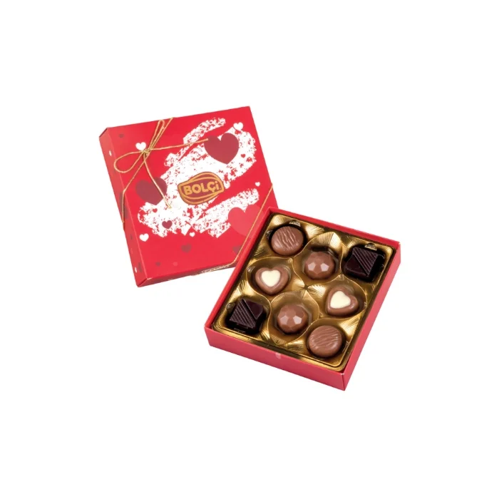 Bolçi Hediyelik Çikolata Butik Çok Kalpli 80 g