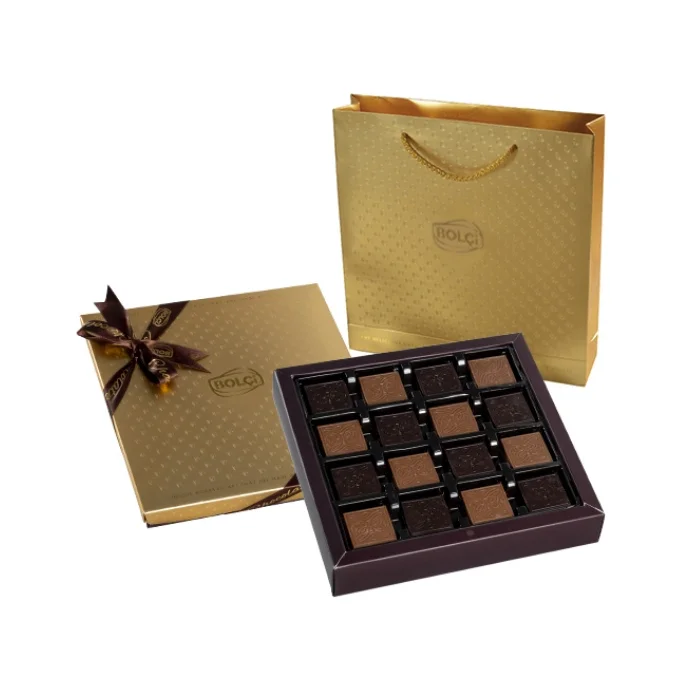 Bolçi Hediyelik Çikolata Baloten Madlen Altın 312 g CH089