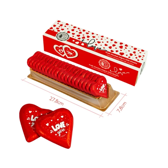 Bolçi Kalp Çikolata 21 Gr x 20