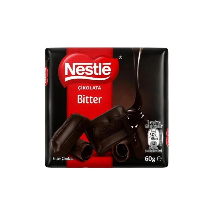 Nestle Kare Bitter Çikolata 60 Gr x 6