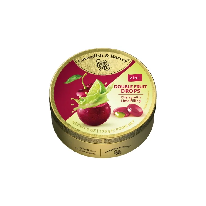 Cavendish Harvey Double Fruıt Chery With Lime Filling 175 gr x 1