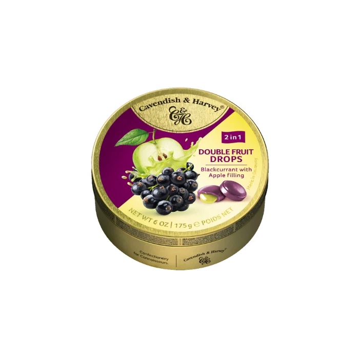 Cavendish Harvey Double Fruıt Drops Şeker 175 gr x 1
