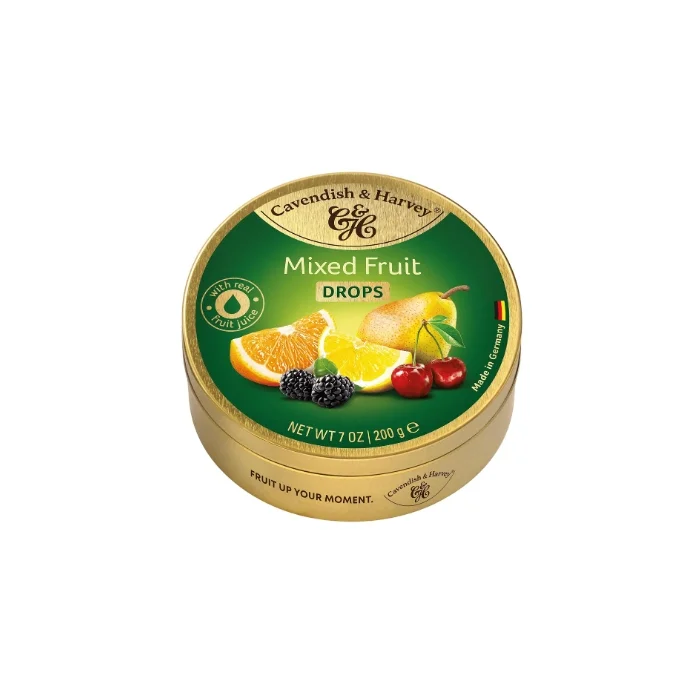 Cavendish Harvey Mixed Fruit Drops Şeker 200 Gr x 1