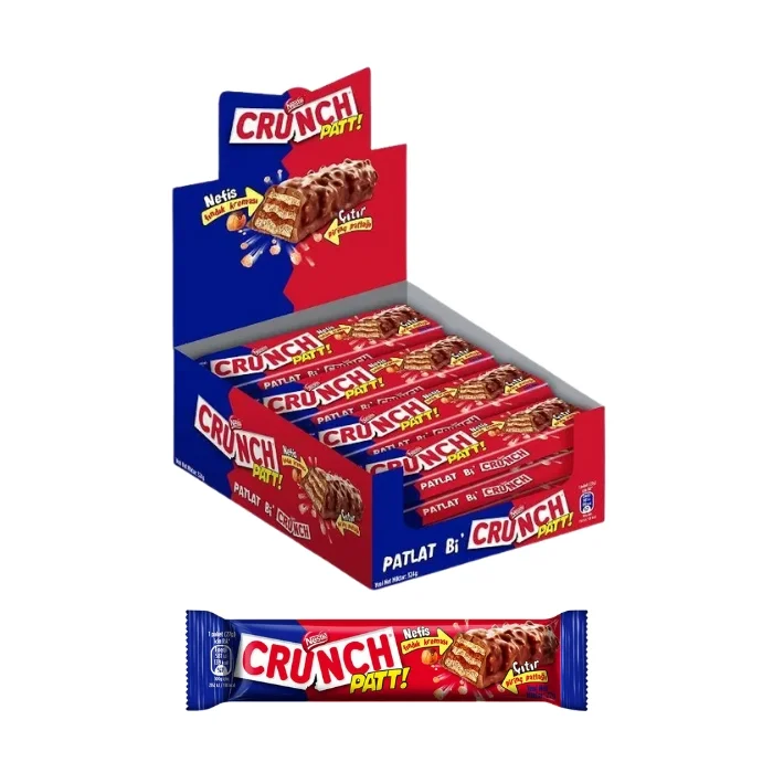 Crunch Patt Gofret 27 gr x 8