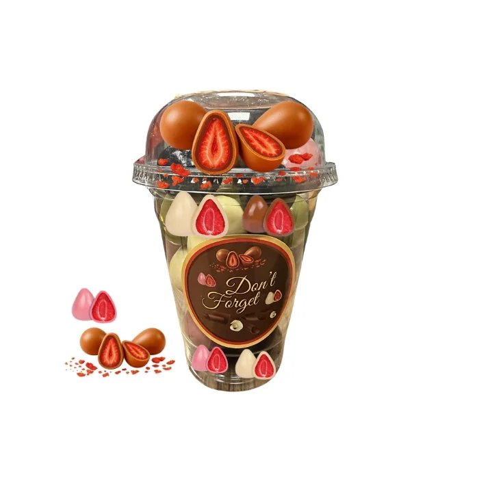 Dont Forget Mix Çikolata Kaplamalı Çilekli Draje 240 gr x 1