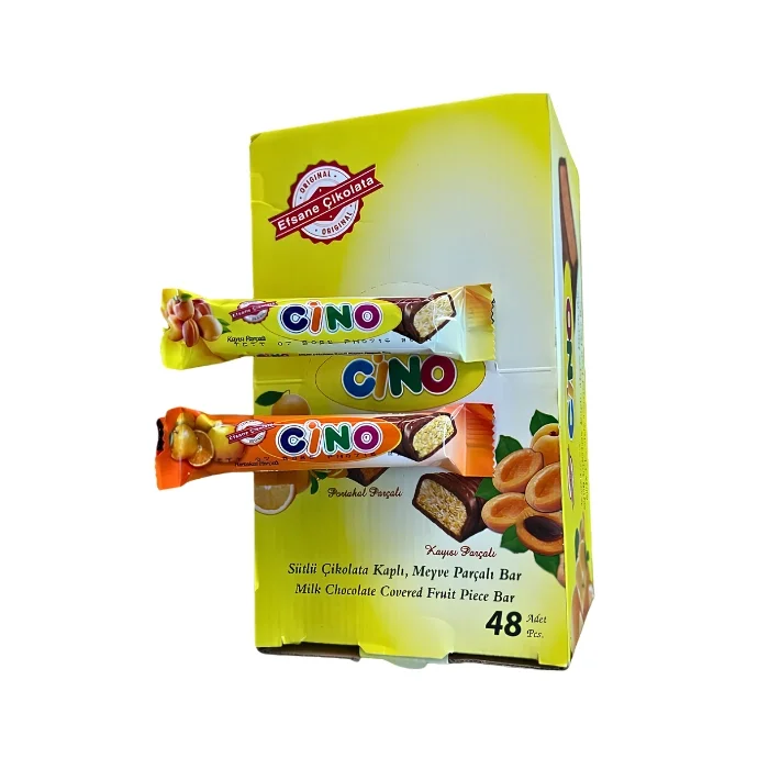 Cino Çikolata Kayısı Ve Portakal 18 Gr x 48