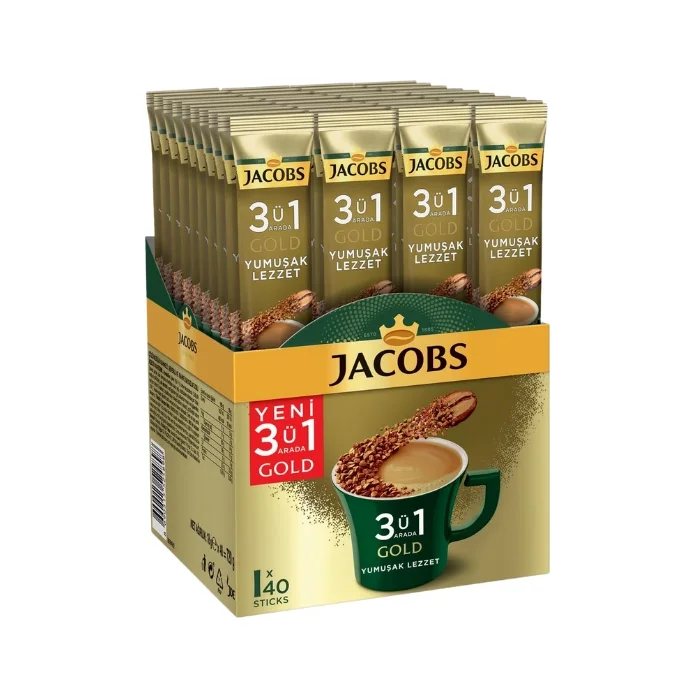 JACOBS 3ü1 Arada Yumuşak Lezzet 18 gr x 40