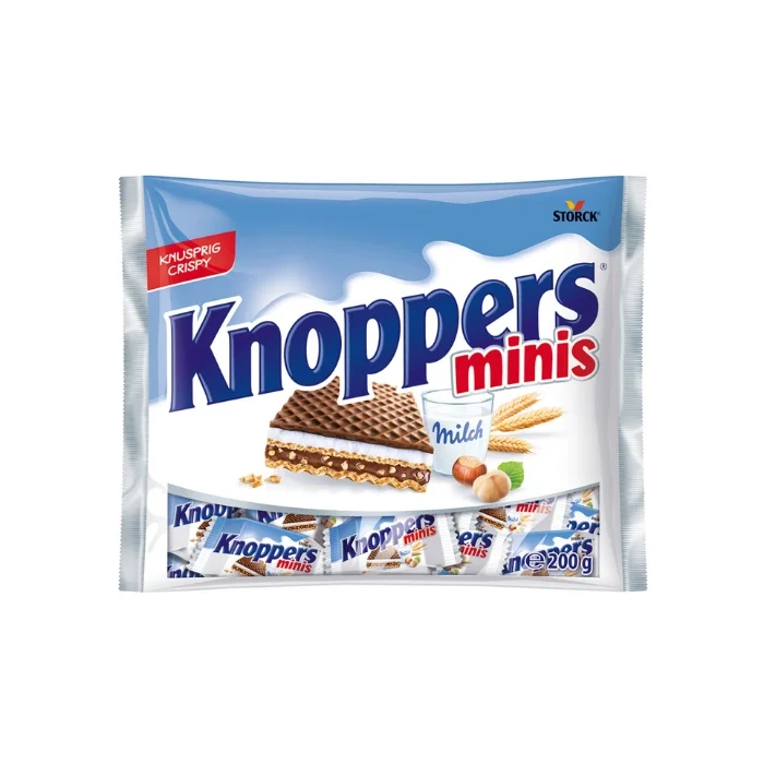Knoppers Minis Milk Gofret 200 Gr x 1