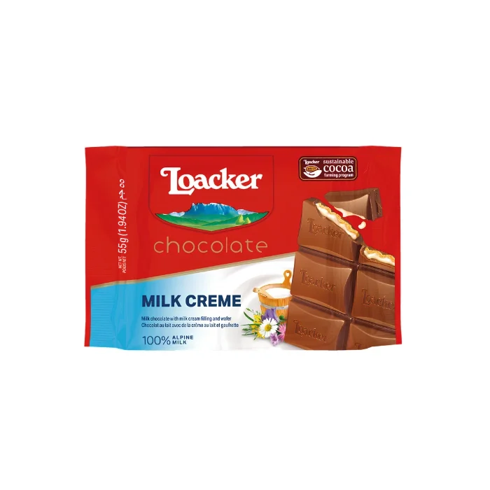 Laocker Mılk Creme Sütlü Çikolata 55 Gr x 1
