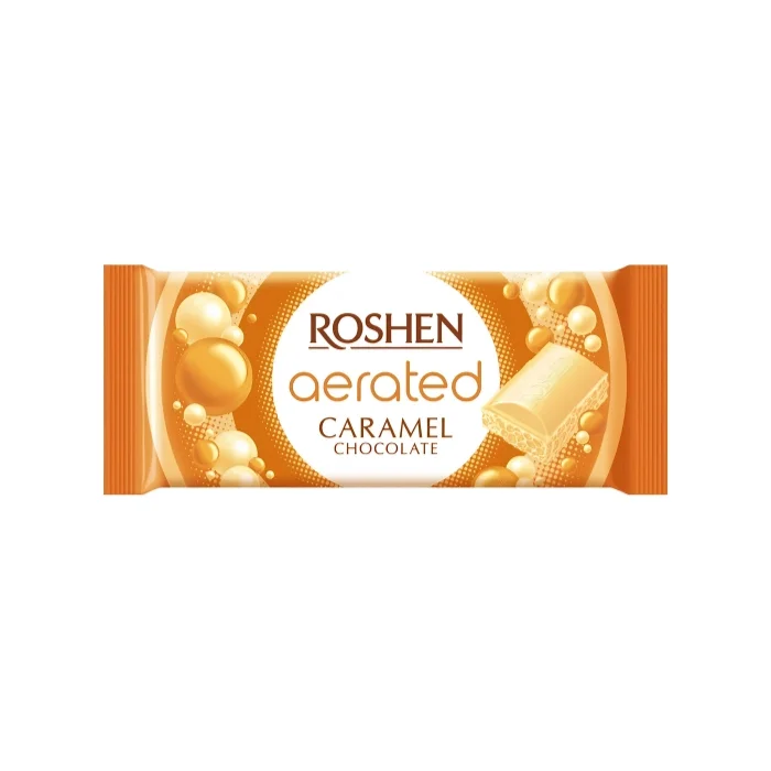 Roshen Aerated Caramelli Çikolata 80 gr x 1