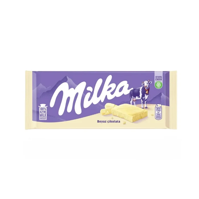 Milka Beyaz Çikolata 80 Gr x 24