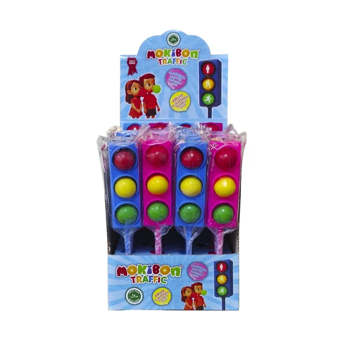 Mokibon Trafik Karışık Meyve Aromalı Sakız 24lü