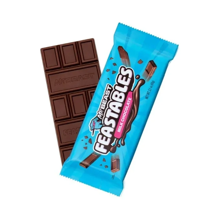 Mr Beast Feastables Milk Chocolate 60 Gr