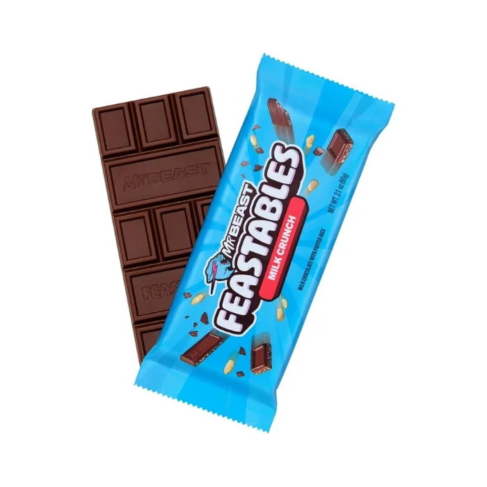 Mr Beast Feastables Milk Crunch 60 Gr