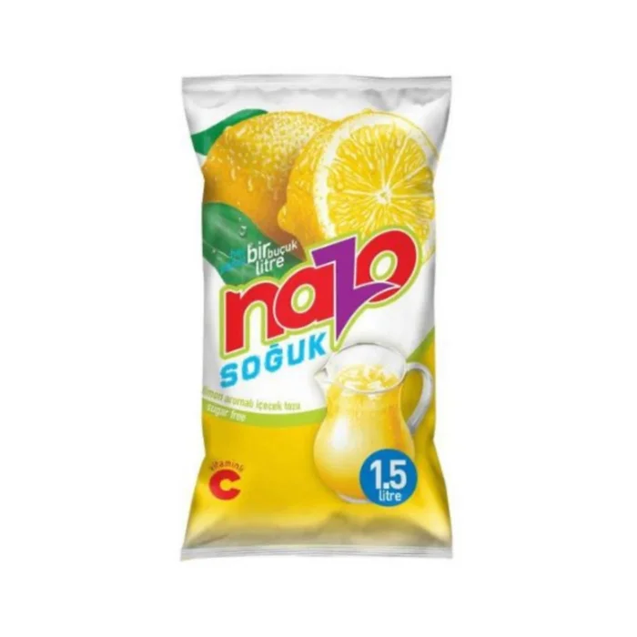 Nazo Toz İçecek Limon Aromalı 9 Gr x 24