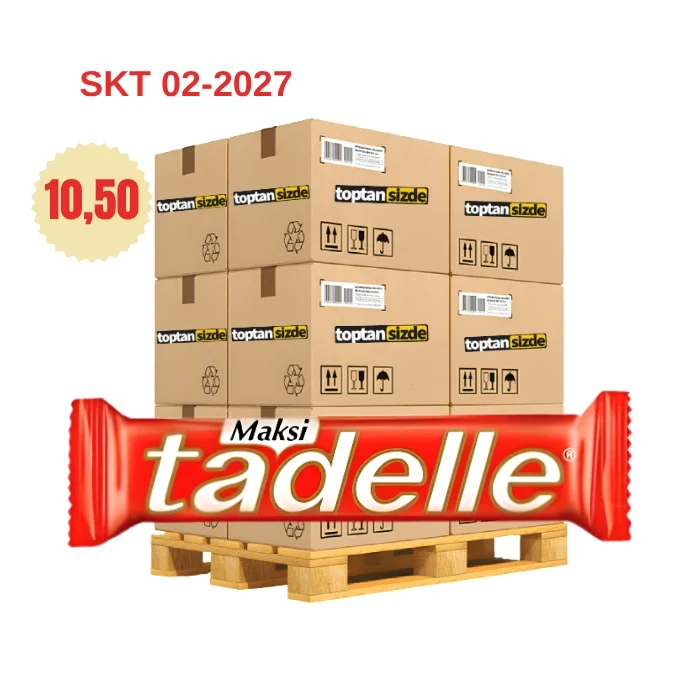 Palet Bazlı Tadelle Maxi Fındık Dolgulu Çikolata 30 gr Toplam 18000 Adet
