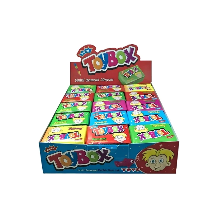 Toybox Oyuncaklı Sakız Kutusu 5 g x 30